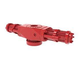 闸板防喷器液动锁紧机构